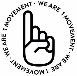 WE ARE 1 MOVEMENT WE ARE 1 MOVEMENT WE ARE 1 MOVEMENT logo