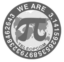 WE ARE 3.141592653589793238462643 TELEOPCOM logo