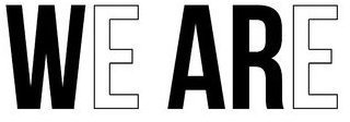 WE ARE logo