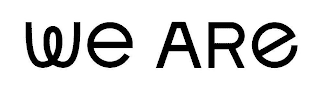 WE ARE logo