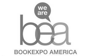 WE ARE BEA BOOKEXPO AMERICA logo