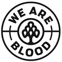 WE ARE BLOOD logo