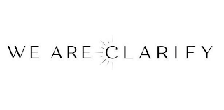 WE ARE CLARIFY logo