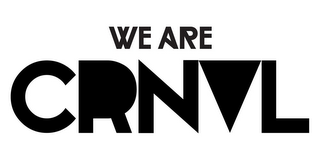 WE ARE CRNVL logo
