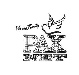WE ARE FAMILY PAX NET logo