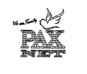WE ARE FAMILY PAX NET logo