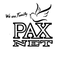 WE ARE FAMILY PAX NET logo