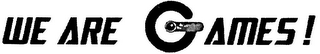 WE ARE GAMES ! logo