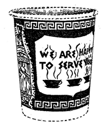 WE ARE HAPPY TO SERVE YOU logo
