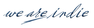 WE ARE INDIE logo