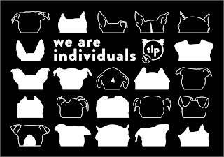 WE ARE INDIVIDUALS TLP DOG RESCUE DALLAS logo