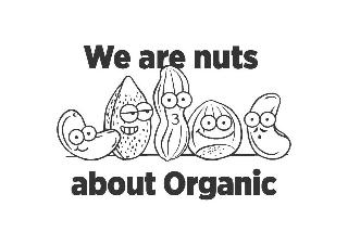 WE ARE NUTS ABOUT ORGANIC logo