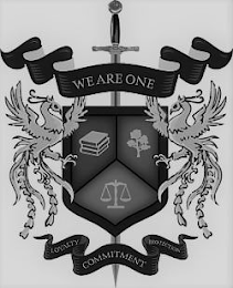 WE ARE ONE LOYALTY COMMITMENT PROTECTION logo