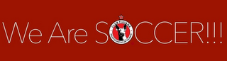 WE ARE SOCCER!!! · CLUB TIJUANA · XOLOITZCUINTLES DE CALIENTE logo