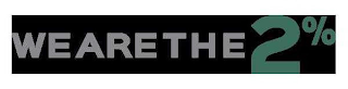 WE ARE THE 2% logo