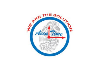 WE ARE THE SOLUTION ACCU TIME logo