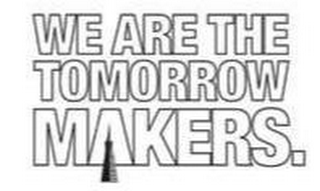 WE ARE THE TOMORROW MAKERS. logo