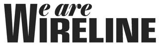 WE ARE WIRELINE logo