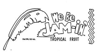 WE BE JAM-IN TROPICAL FRUIT logo