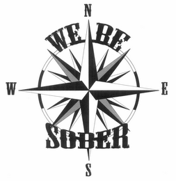 WE BE SOBER N S W E logo
