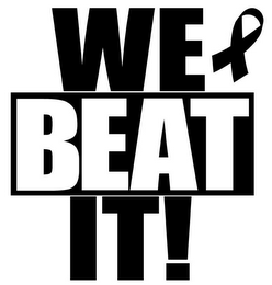 WE BEAT IT logo