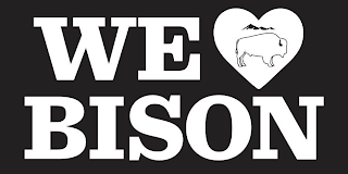 WE BISON logo