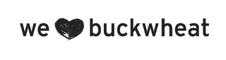 WE BUCKWHEAT logo