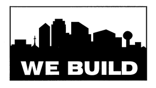 WE BUILD logo