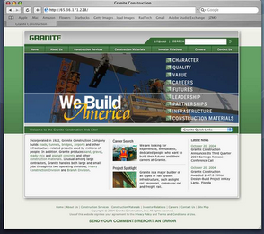 WE BUILD AMERICA logo
