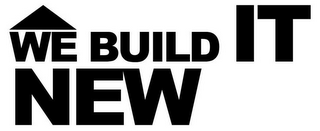 WE BUILD IT NEW logo