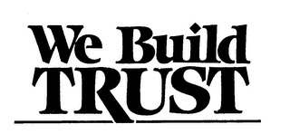 WE BUILD TRUST logo