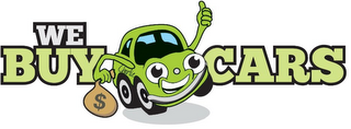WE BUY CARS $ logo