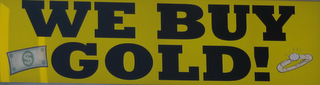 WE BUY GOLD logo