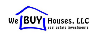 WE BUY HOUSES, LLC REAL ESTATE INVESTMENTS logo