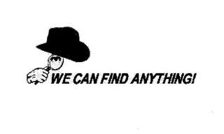 WE CAN FIND ANYTHING! logo