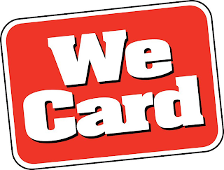 WE CARD logo