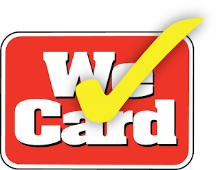 WE CARD logo