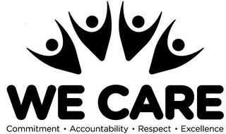 WE CARE COMMITMENT · ACCOUNTABILITY · RESPECT · EXCELLENCE logo