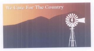 WE CARE FOR THE COUNTRY logo