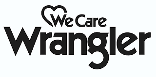 WE CARE WRANGLER logo