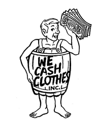 WE CASH CLOTHES INC. logo