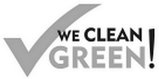 WE CLEAN GREEN! logo