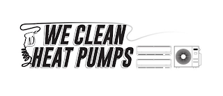 WE CLEAN HEAT PUMPS logo