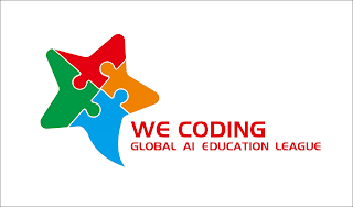 WE CODING GLOBAL AI EDUCATION LEAGUE logo