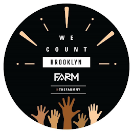 WE COUNT BROOKLYN FARM @THEFARMNY logo
