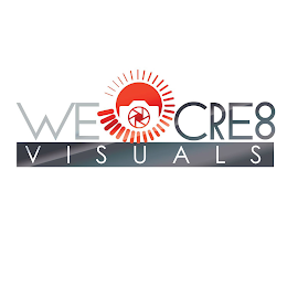 WE CRE8 VISUALS logo