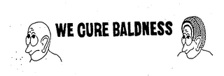 WE CURE BALDNESS logo