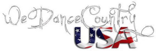 WE DANCE COUNTRY USA logo