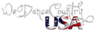 WE DANCE COUNTRY USA logo