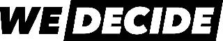 WE DECIDE logo